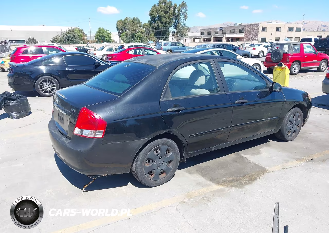 2008 Kia Spectra Ex VIN:KNAFE122385580744 - 4