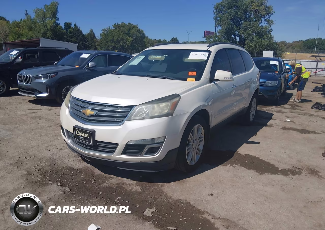 2015 Chevrolet Traverse Lt VIN:1GNKRGKD9FJ176353 - 2