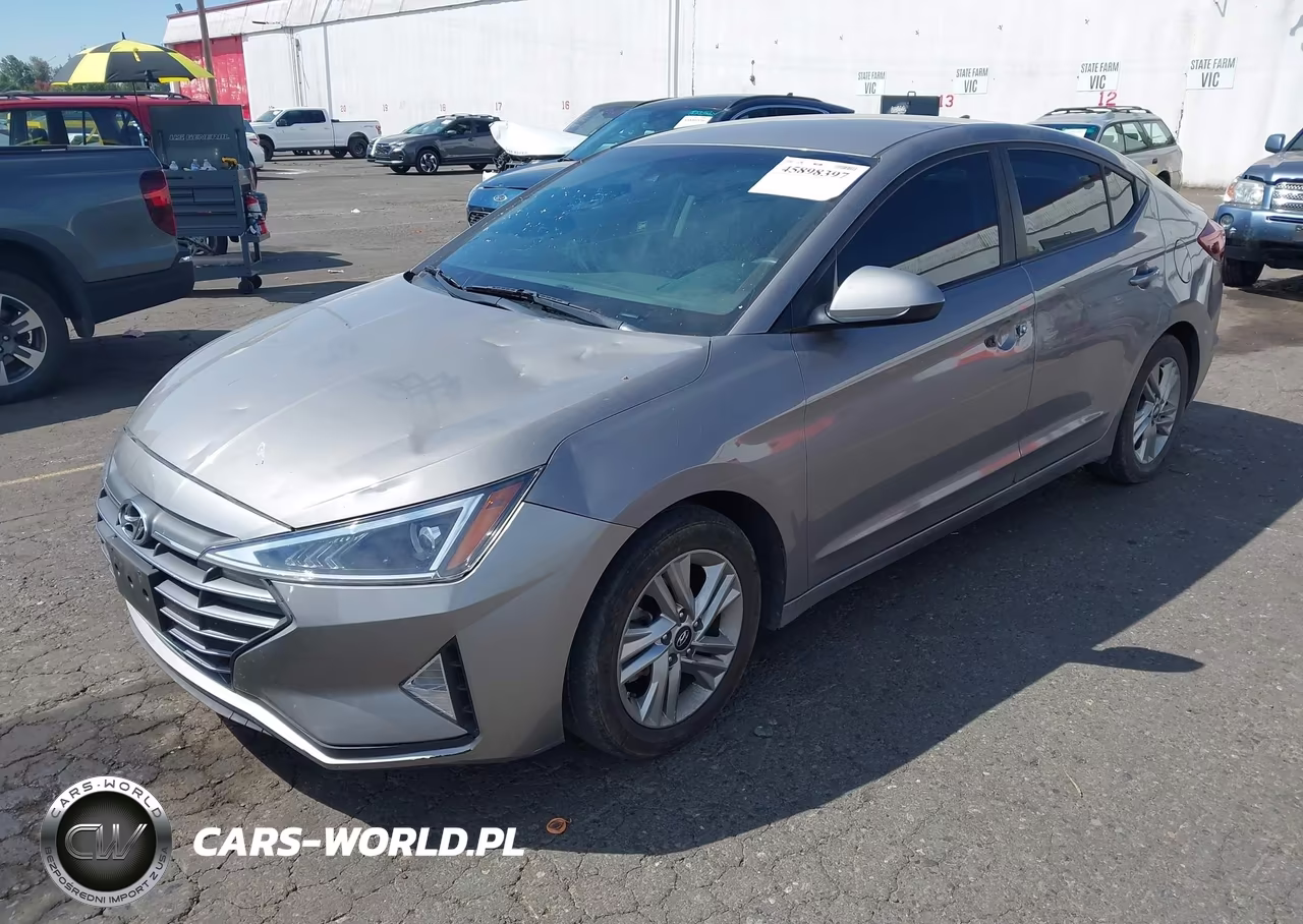 2020 Hyundai Elantra Sel VIN:KMHD84LF7LU061954 - 2