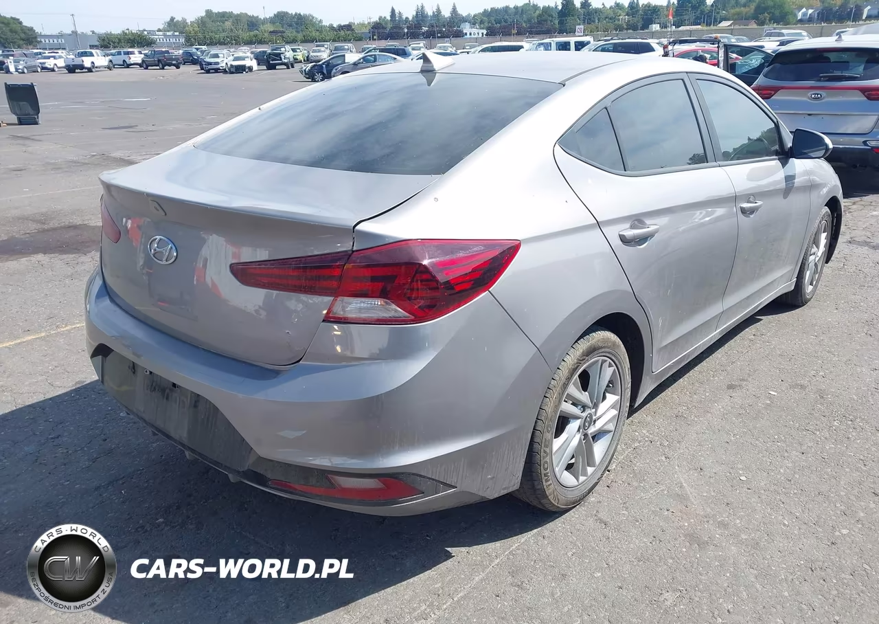 2020 Hyundai Elantra Sel VIN:KMHD84LF7LU061954 - 4