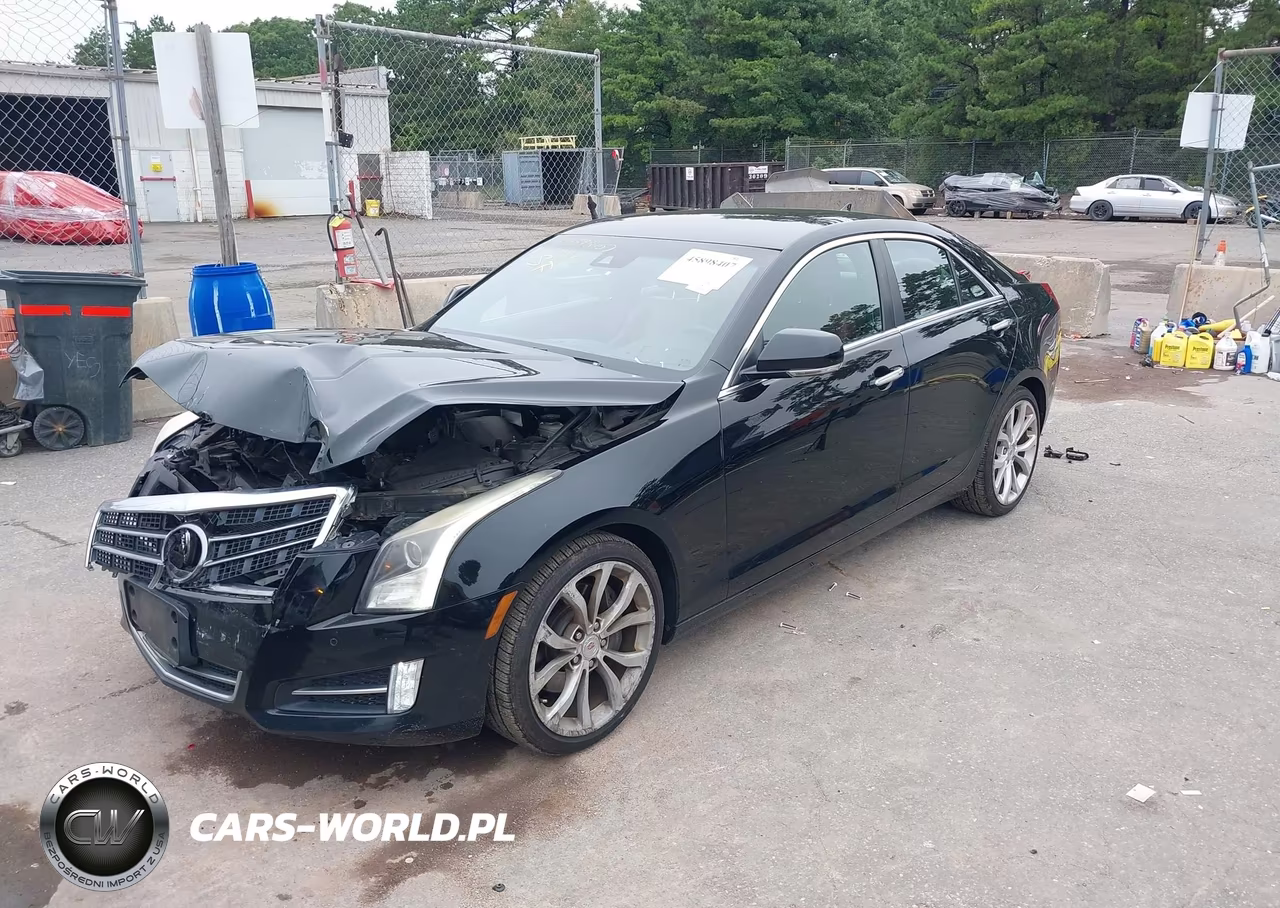 2013 Cadillac Ats Performance VIN:1G6AC5SX3D0178092 - 2