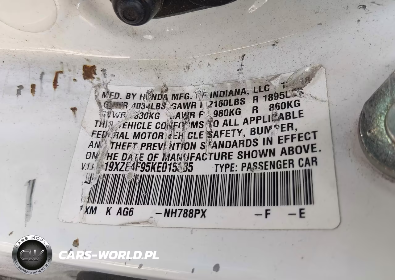 2019 Honda Insight Touring VIN:19XZE4F95KE015335 - 9