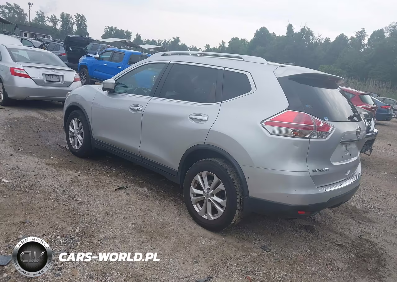 2015 Nissan Rogue Sv VIN:KNMAT2MT1FP546527 - 3
