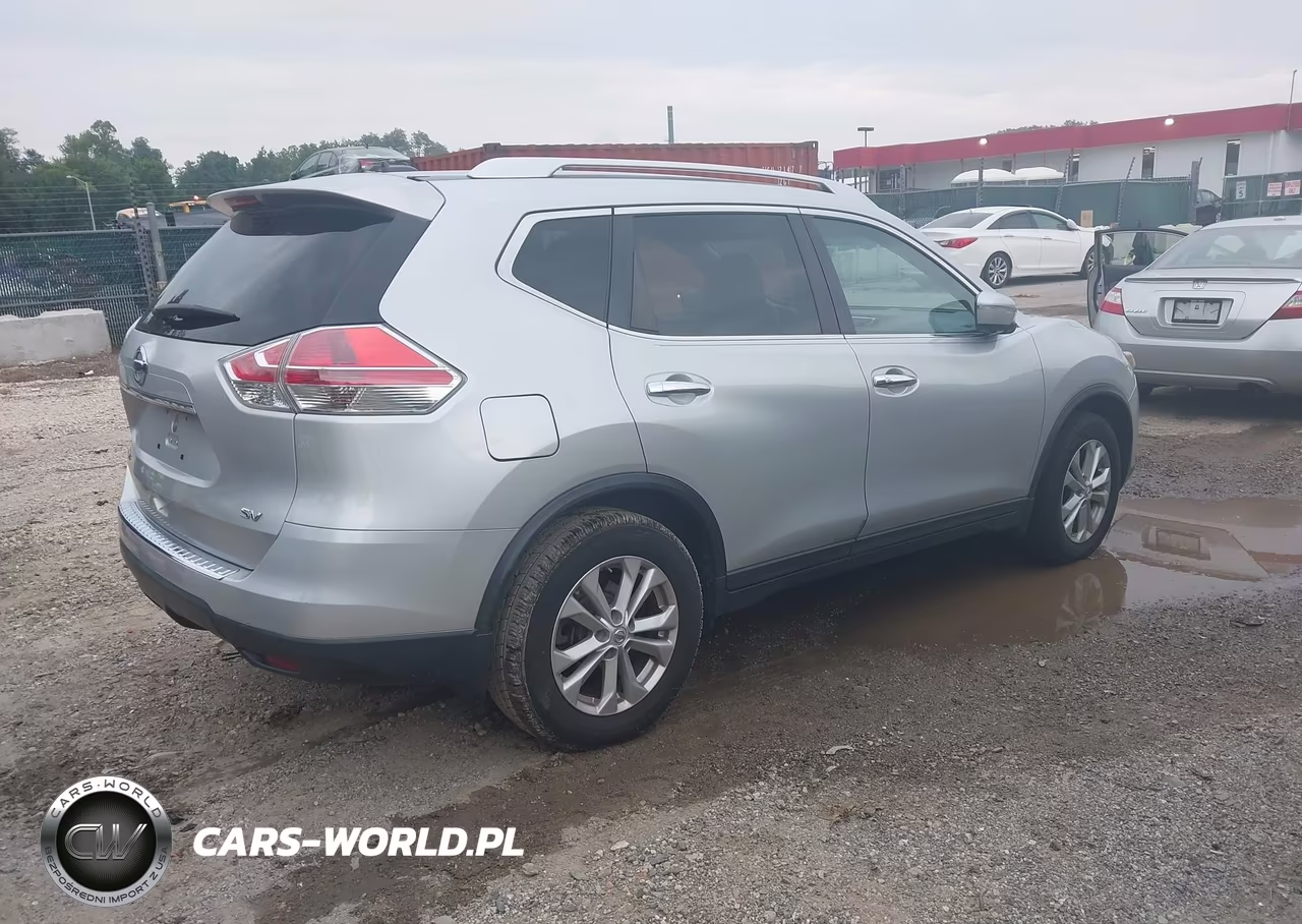 2015 Nissan Rogue Sv VIN:KNMAT2MT1FP546527 - 4