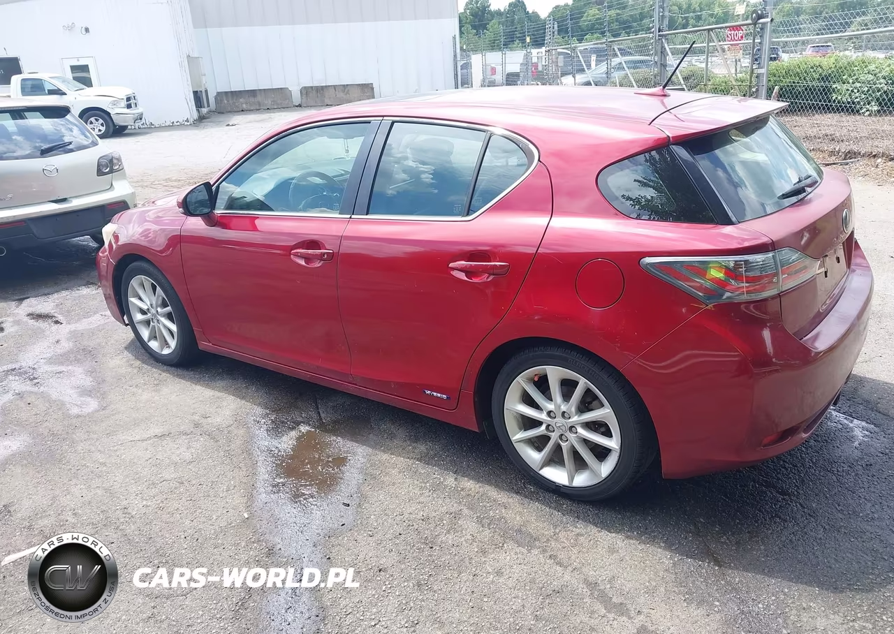 2012 Lexus Ct 200H Premium VIN:JTHKD5BH2C2086514 - 3
