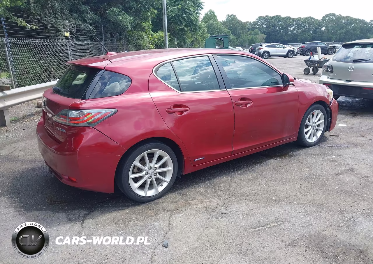 2012 Lexus Ct 200H Premium VIN:JTHKD5BH2C2086514 - 4