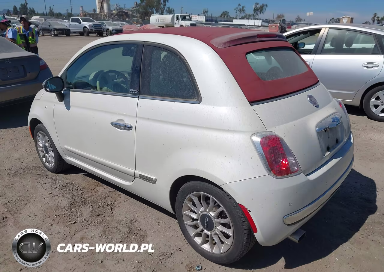 2012 Fiat 500C Lounge VIN:3C3CFFER8CT171743 - 3