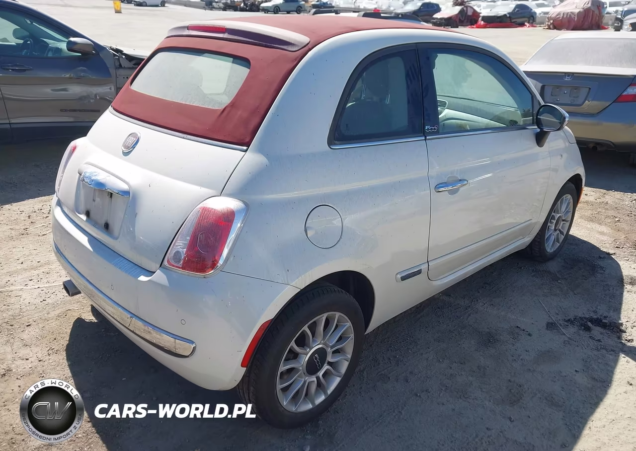 2012 Fiat 500C Lounge VIN:3C3CFFER8CT171743 - 4