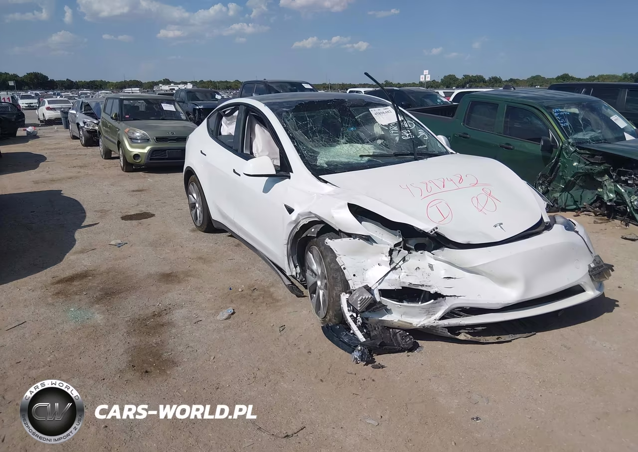 2022 Tesla Model Y Long Range Dual Motor All-Wheel Drive VIN:7SAYGDEE3NF365147 - 1