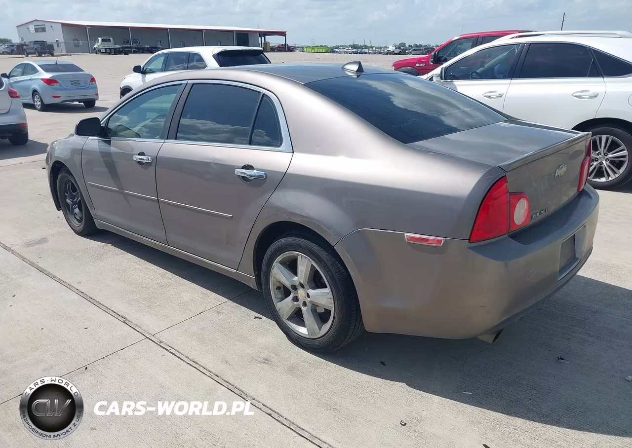 2012 Chevrolet Malibu 3Lt VIN:1G1ZF5E72CF107909 - 3