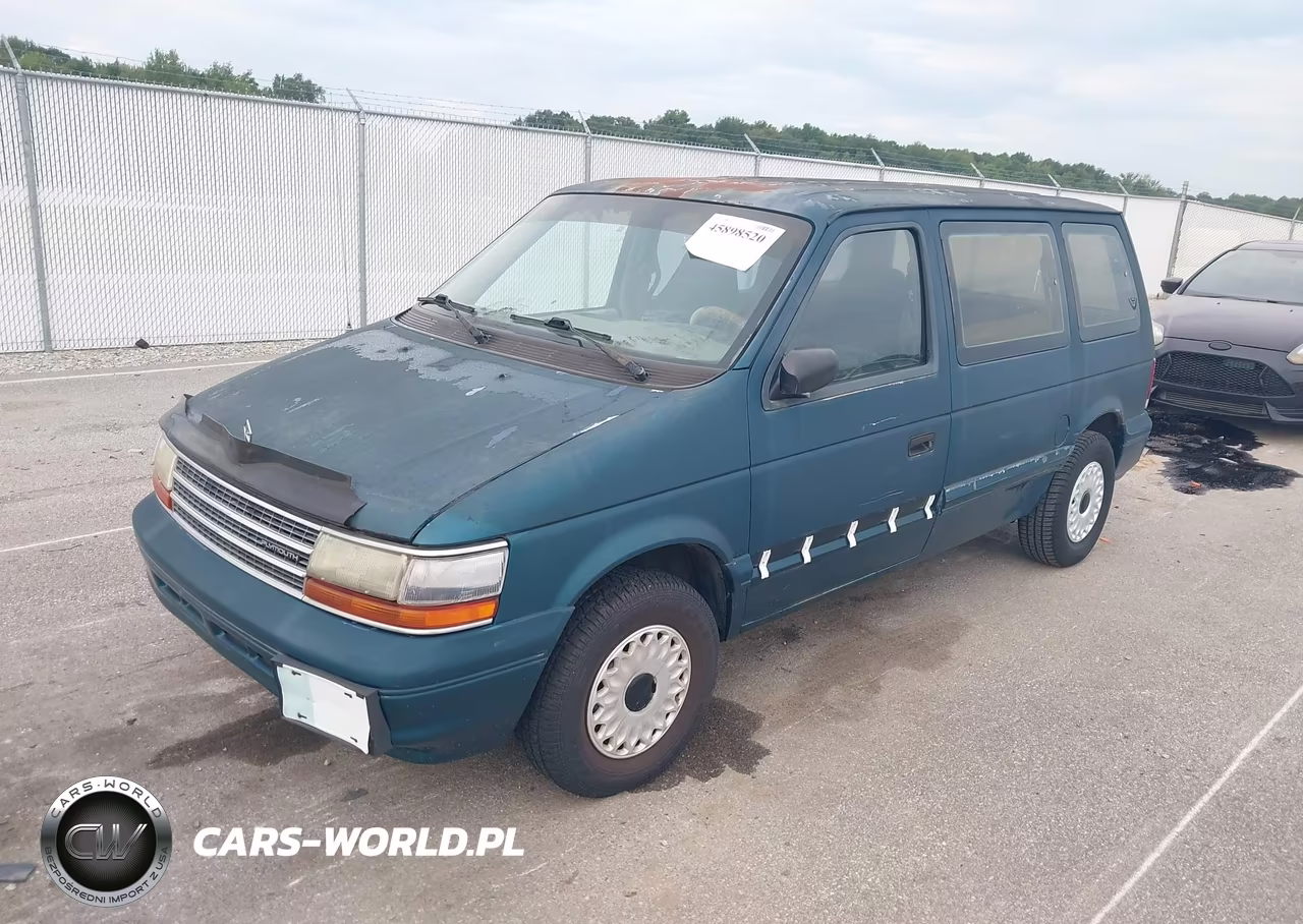 1995 Plymouth Voyager VIN:2P4FH2535SR138462 - 2
