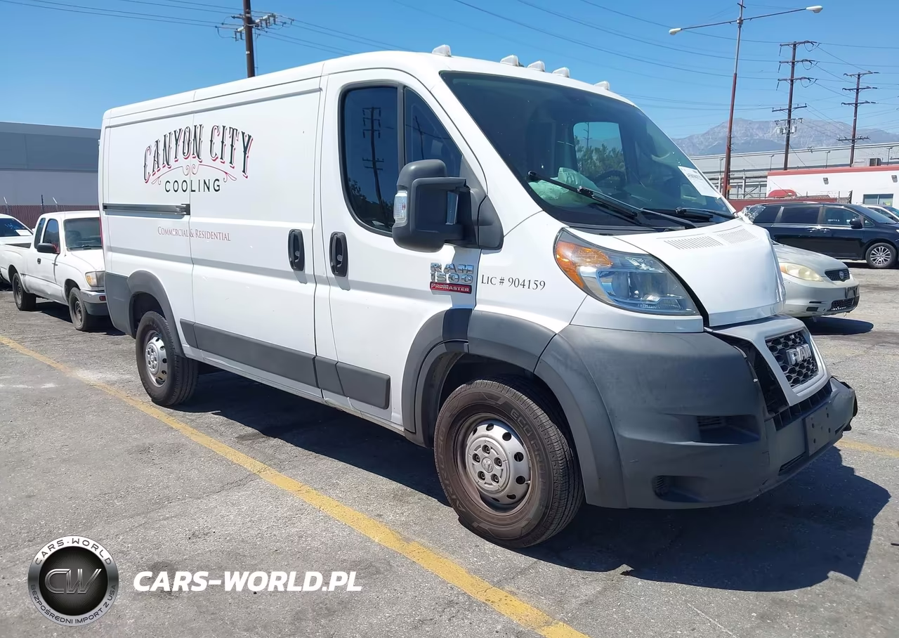 2019 Ram Promaster 1500 Low Roof 136 Wb – zdjęcie 1 z 17
