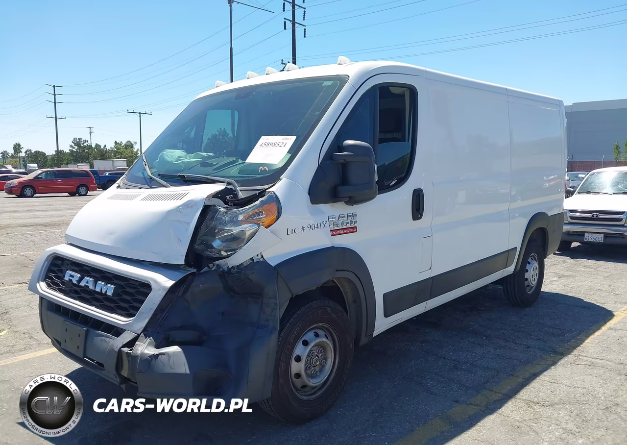 2019 Ram Promaster 1500 Low Roof 136 Wb VIN:3C6TRVAG4KE525706 - 2