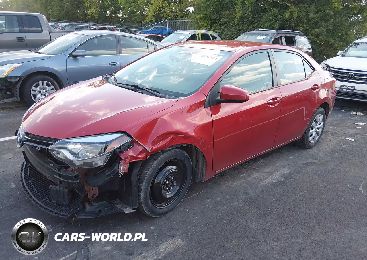 2015 Toyota Corolla Le VIN:5YFBURHE6FP244980 - 2
