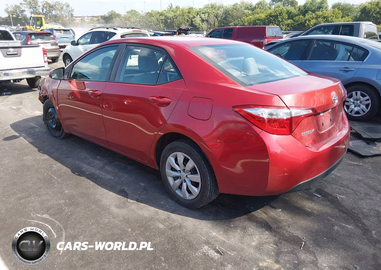 2015 Toyota Corolla Le VIN:5YFBURHE6FP244980 - 3