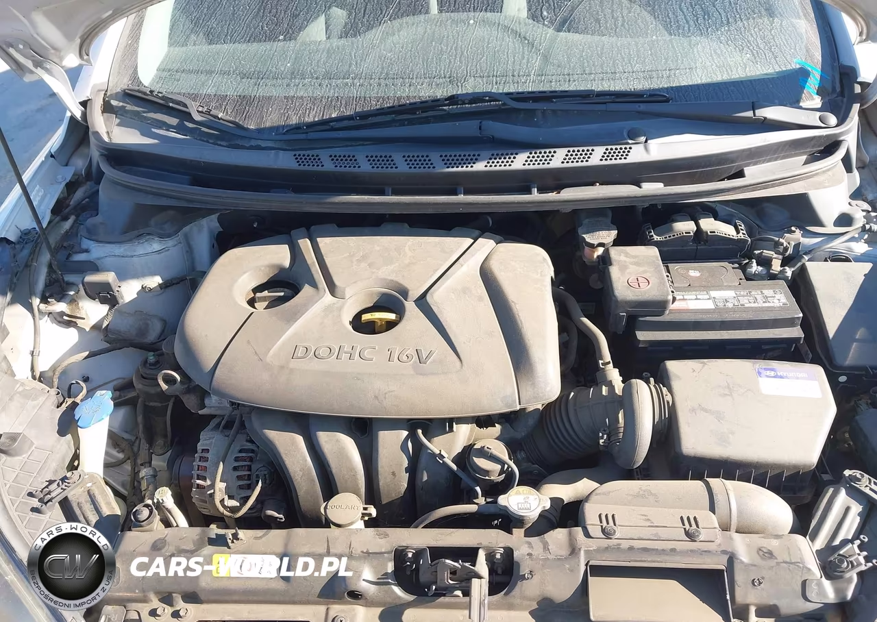 2013 Hyundai Elantra Gls VIN:KMHDH4AE0DU731985 - 10