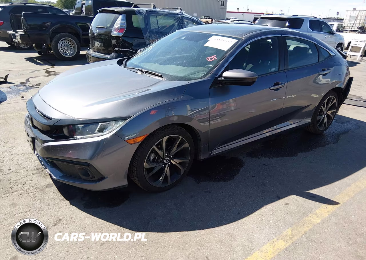 2021 Honda Civic Sport VIN:2HGFC2F89MH523689 - 2