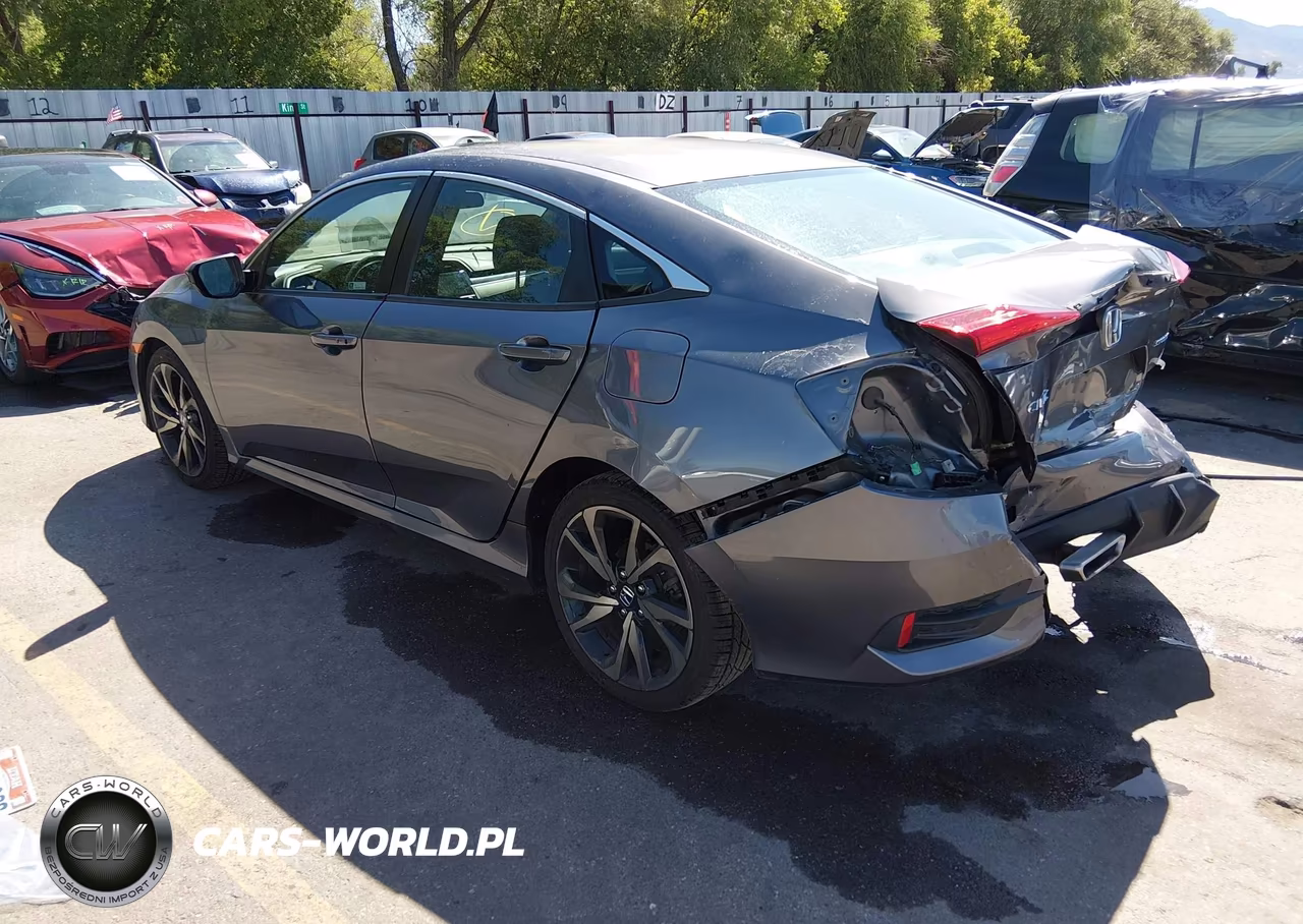 2021 Honda Civic Sport VIN:2HGFC2F89MH523689 - 3