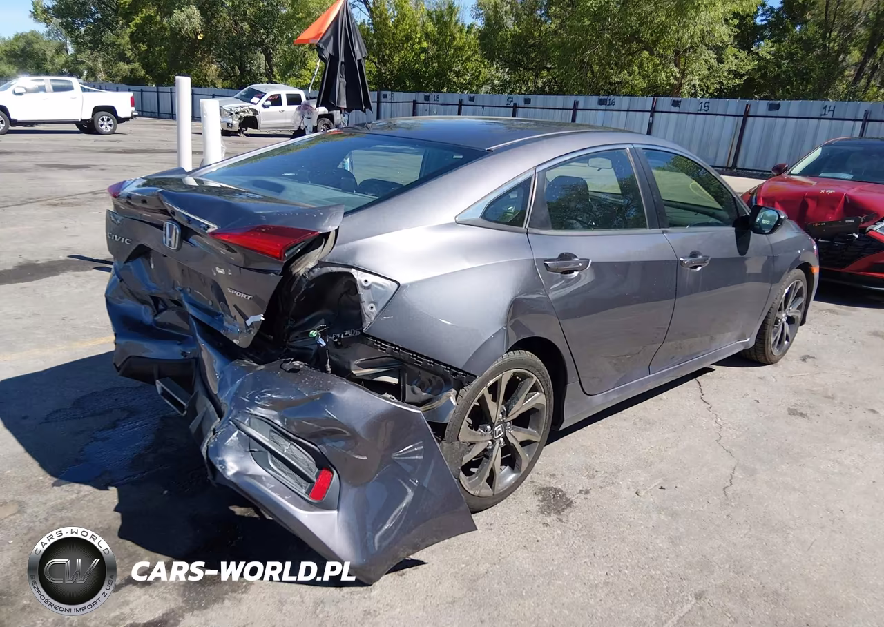 2021 Honda Civic Sport VIN:2HGFC2F89MH523689 - 4