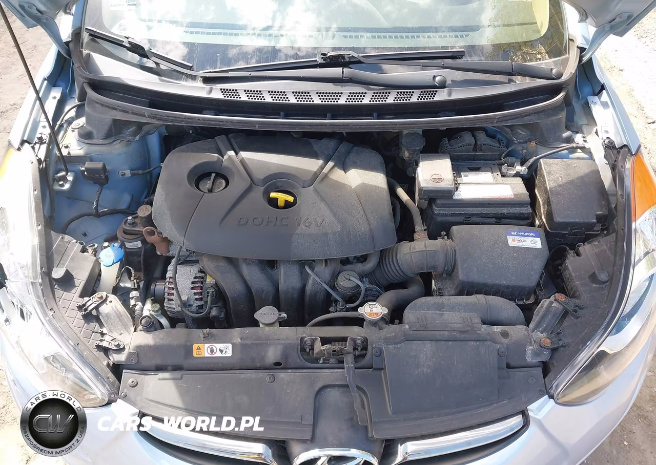 2012 Hyundai Elantra Limited (Ulsan Plant) VIN:KMHDH4AE7CU441001 - 10