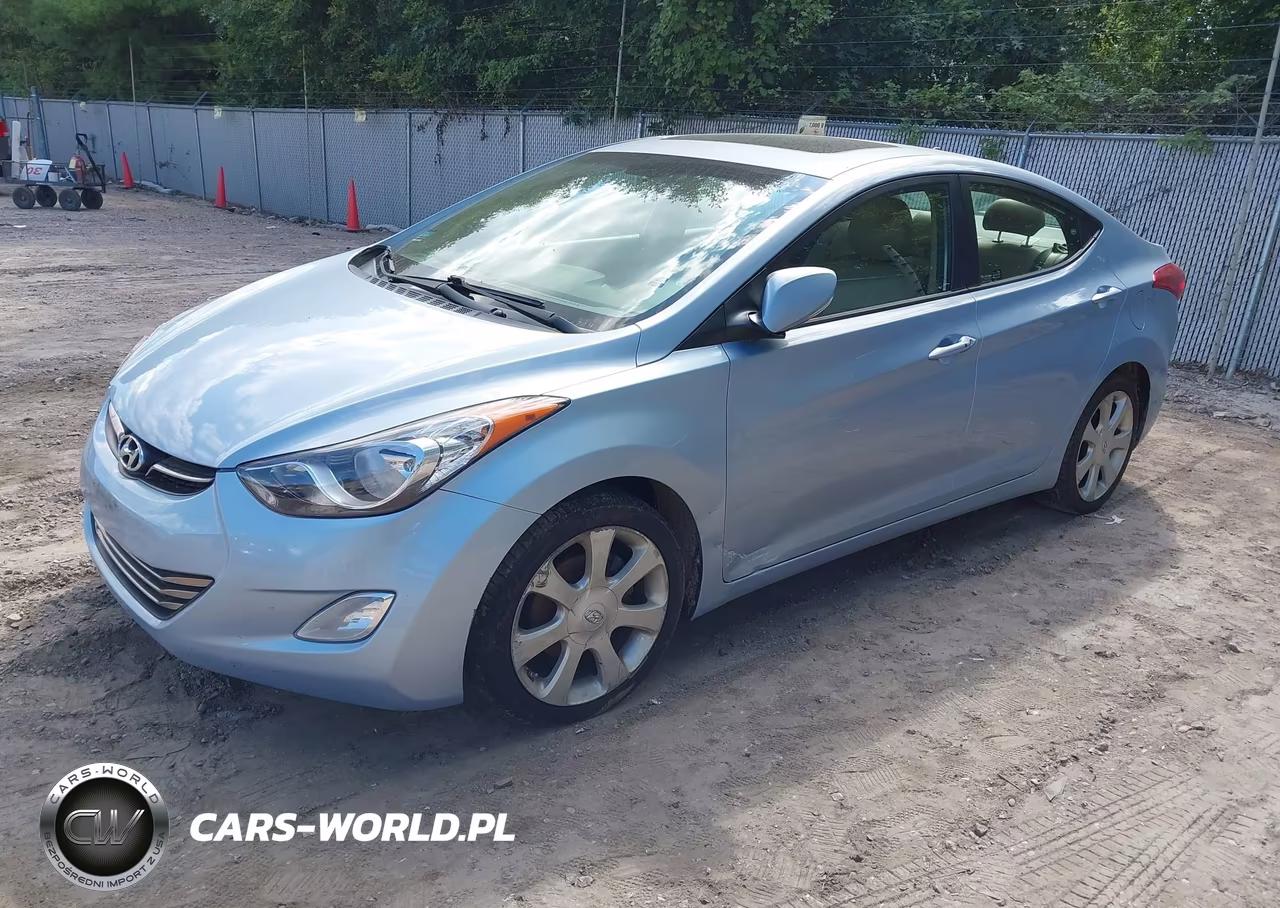 2012 Hyundai Elantra Limited (Ulsan Plant) VIN:KMHDH4AE7CU441001 - 2