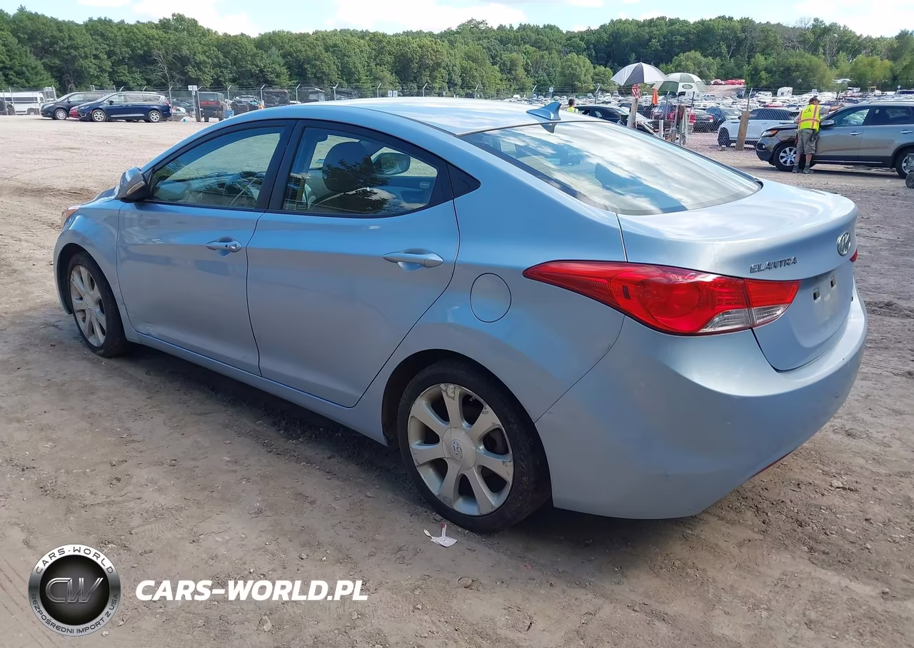 2012 Hyundai Elantra Limited (Ulsan Plant) VIN:KMHDH4AE7CU441001 - 3