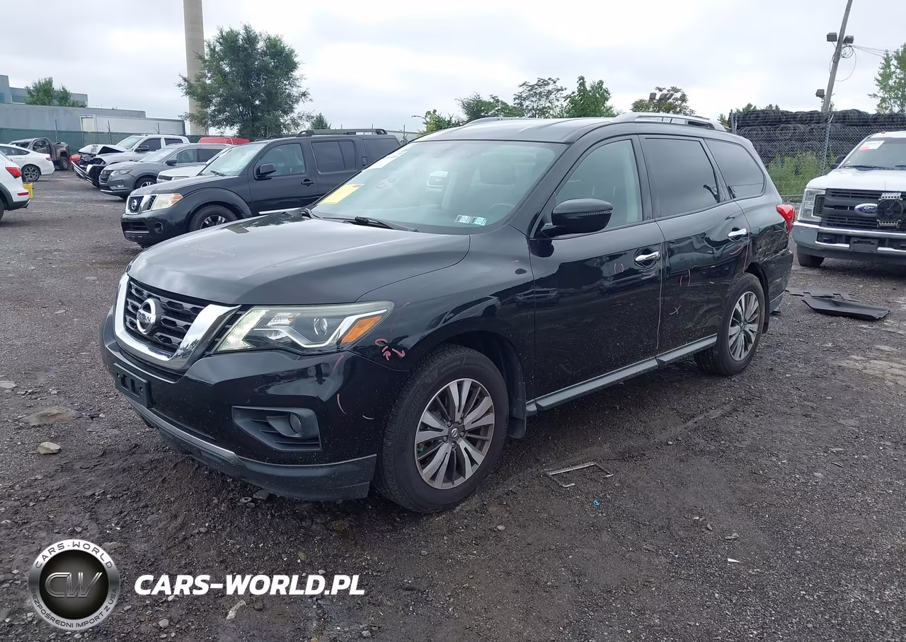 2017 Nissan Pathfinder Sv VIN:5N1DR2MM0HC677863 - 2