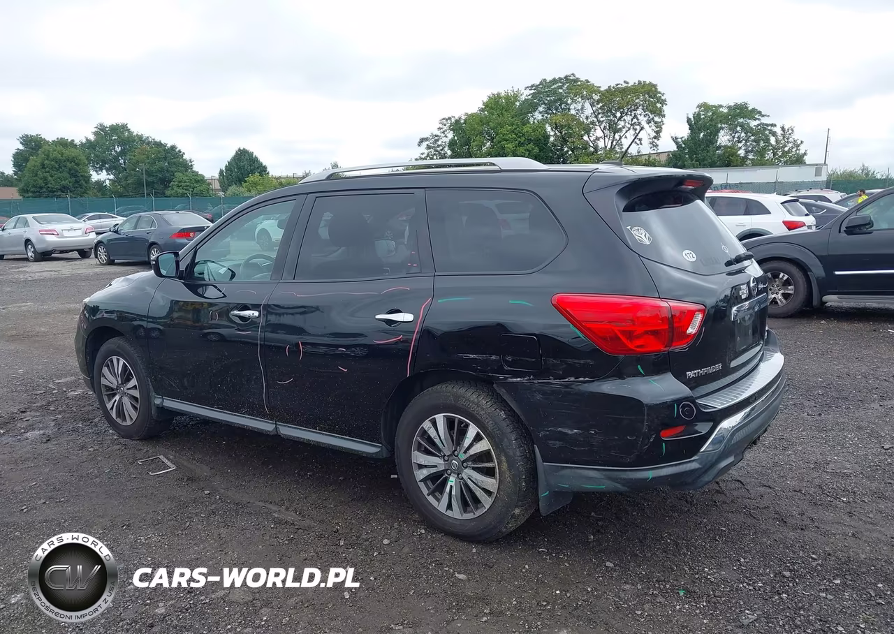 2017 Nissan Pathfinder Sv VIN:5N1DR2MM0HC677863 - 3