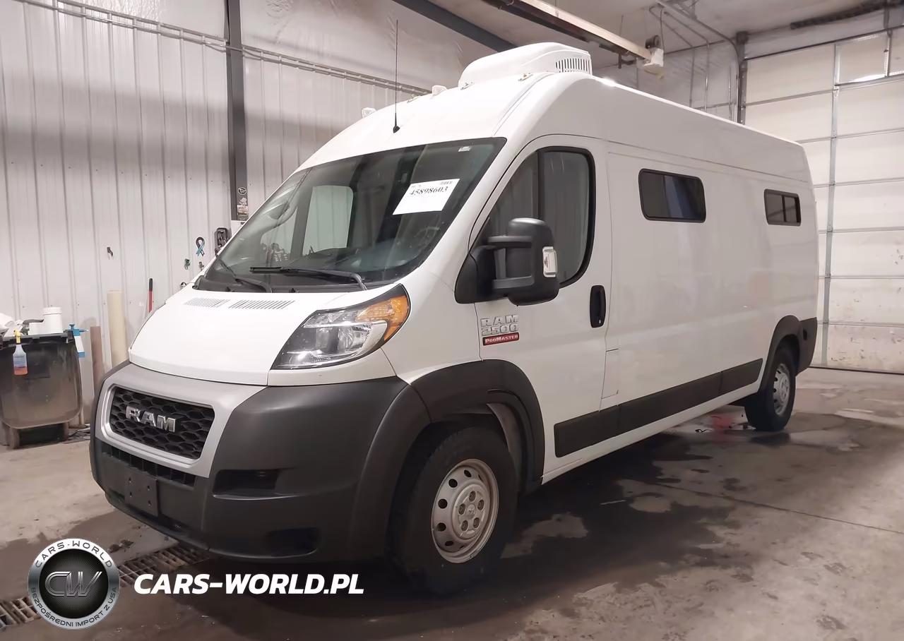 2021 Ram Promaster 2500 High Roof 159 Wb VIN:3C6ERVDG9ME502607 - 2