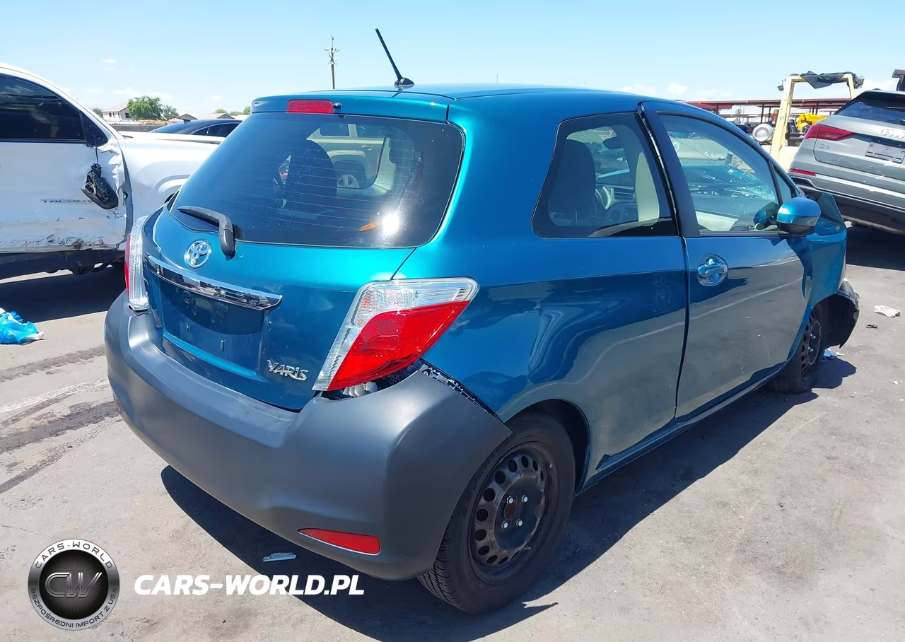 2012 Toyota Yaris L VIN:JTDJTUD38CD534688 - 4