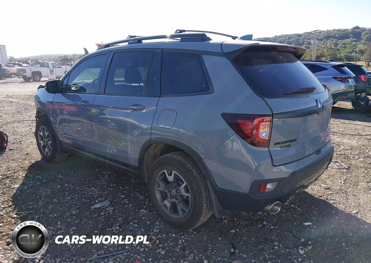 2022 Honda Passport Awd Trailsport VIN:5FNYF8H6XNB025490 - 3