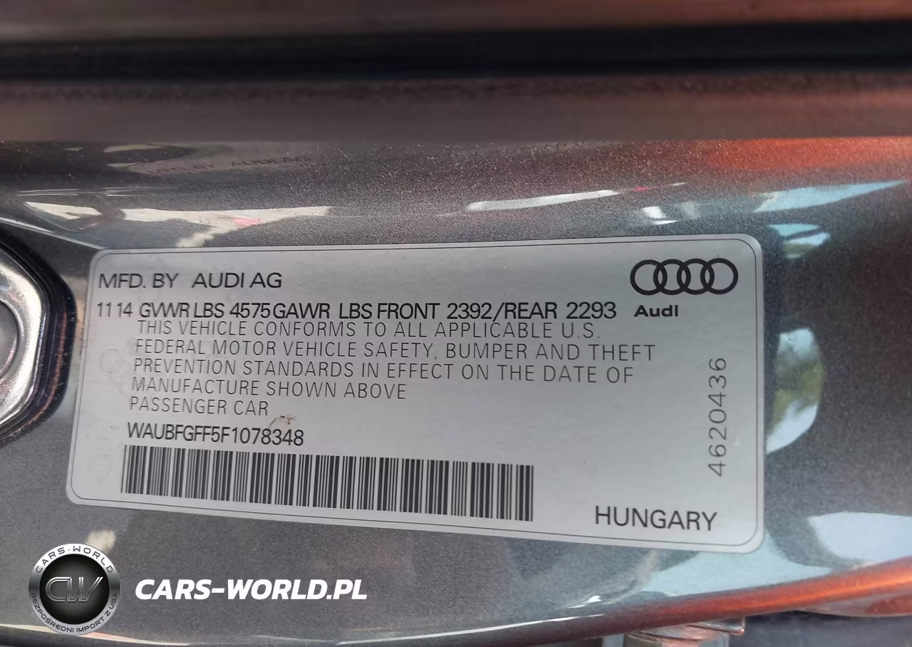 2015 Audi A3 2.0T Premium VIN:WAUBFGFF5F1078348 - 9
