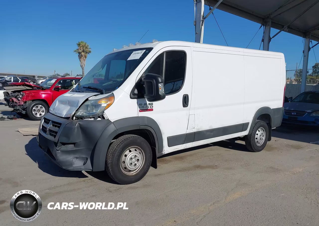 2018 Ram Promaster 1500 Low Roof 136 Wb VIN:3C6TRVAG9JE146716 - 2