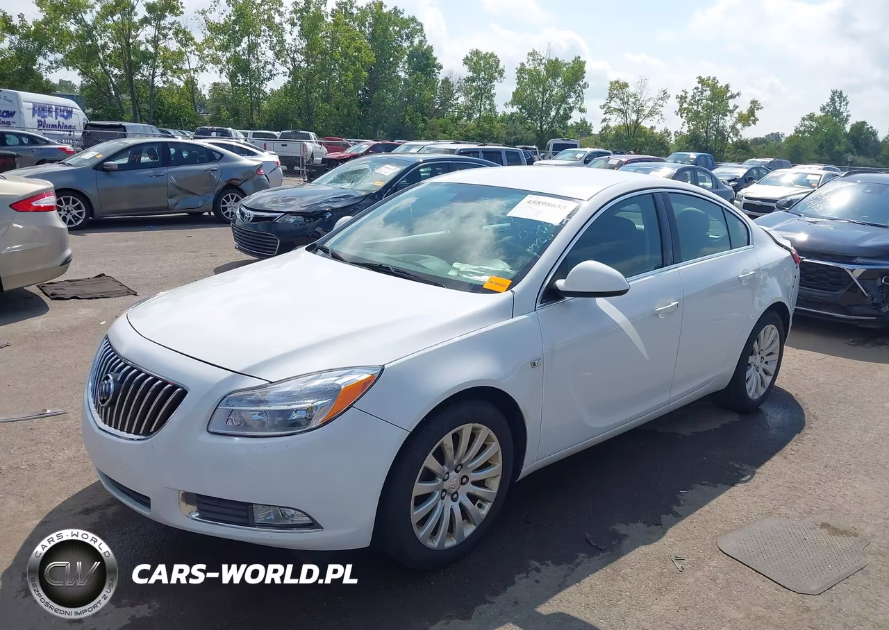 2011 Buick Regal Cxl Russelsheim VIN:W04GN5EC1B1091898 - 2