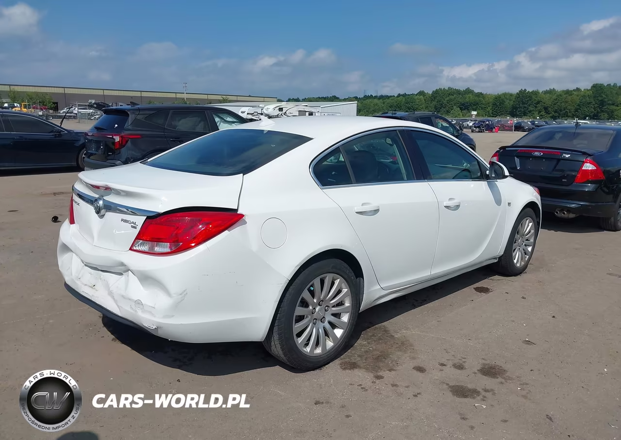2011 Buick Regal Cxl Russelsheim VIN:W04GN5EC1B1091898 - 4