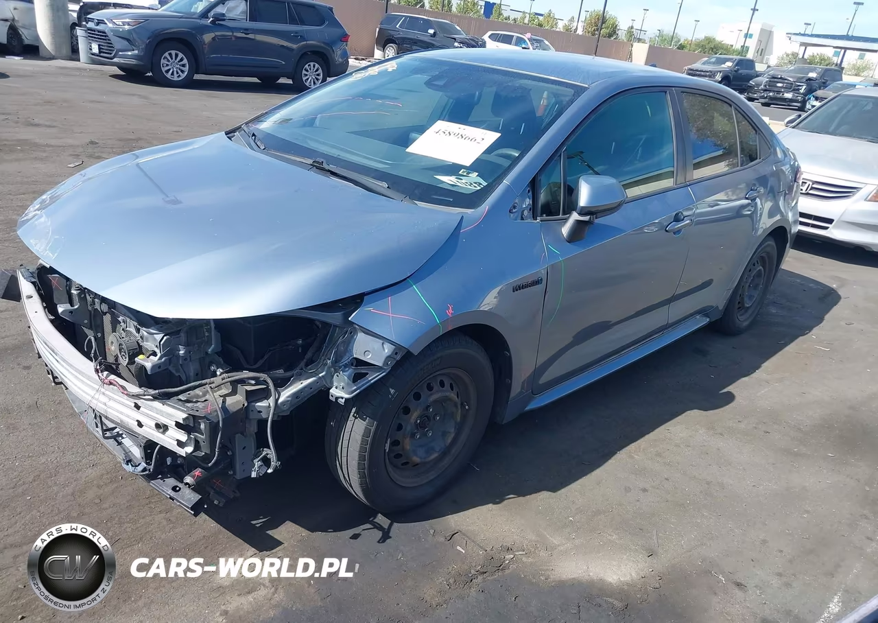 2020 Toyota Corolla Hybrid Le VIN:JTDEBRBEXLJ022258 - 2