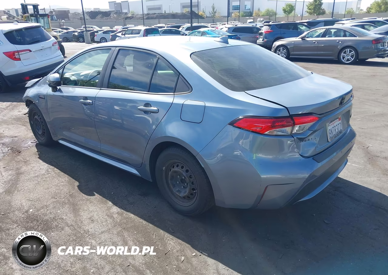 2020 Toyota Corolla Hybrid Le VIN:JTDEBRBEXLJ022258 - 3