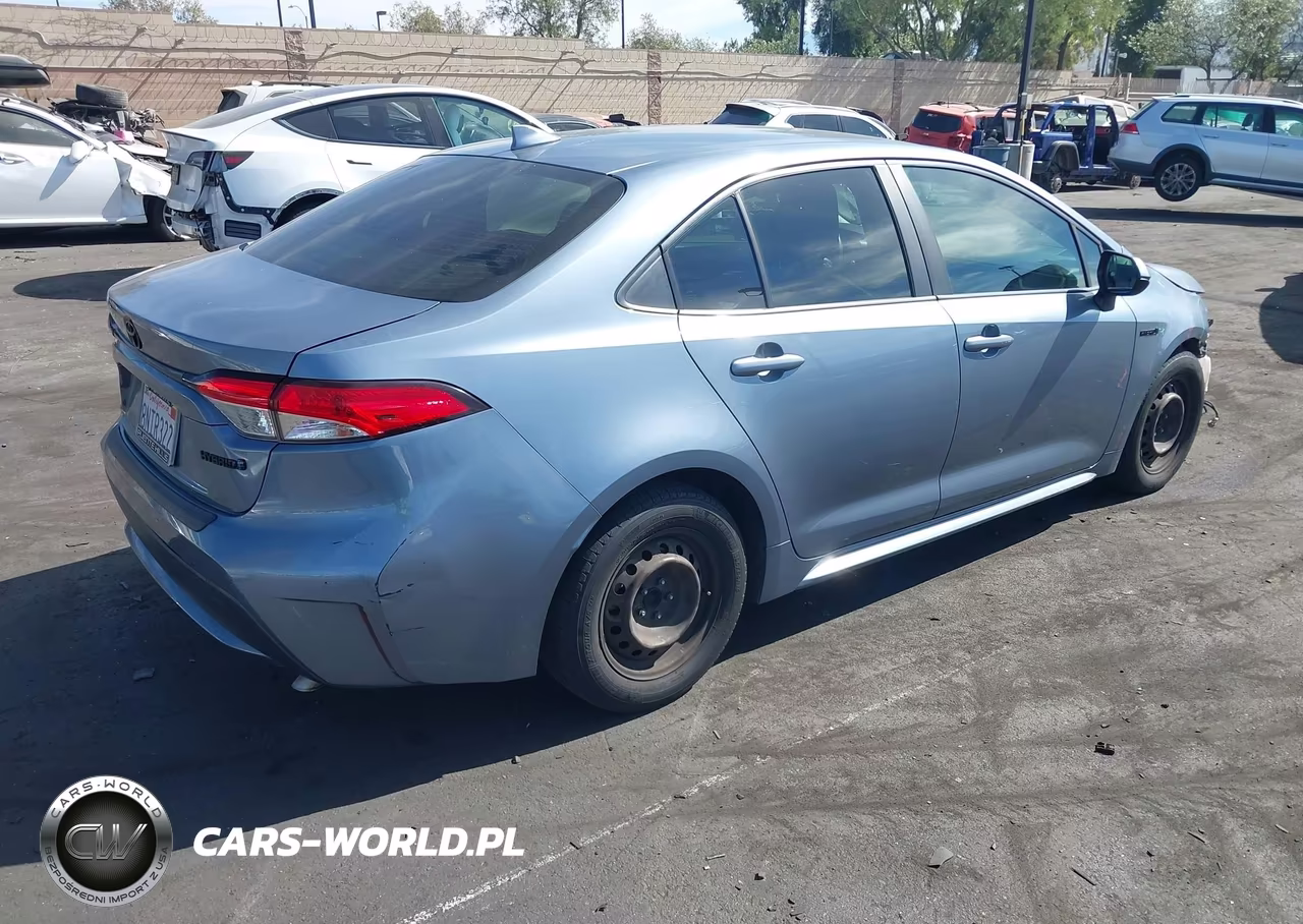 2020 Toyota Corolla Hybrid Le VIN:JTDEBRBEXLJ022258 - 4
