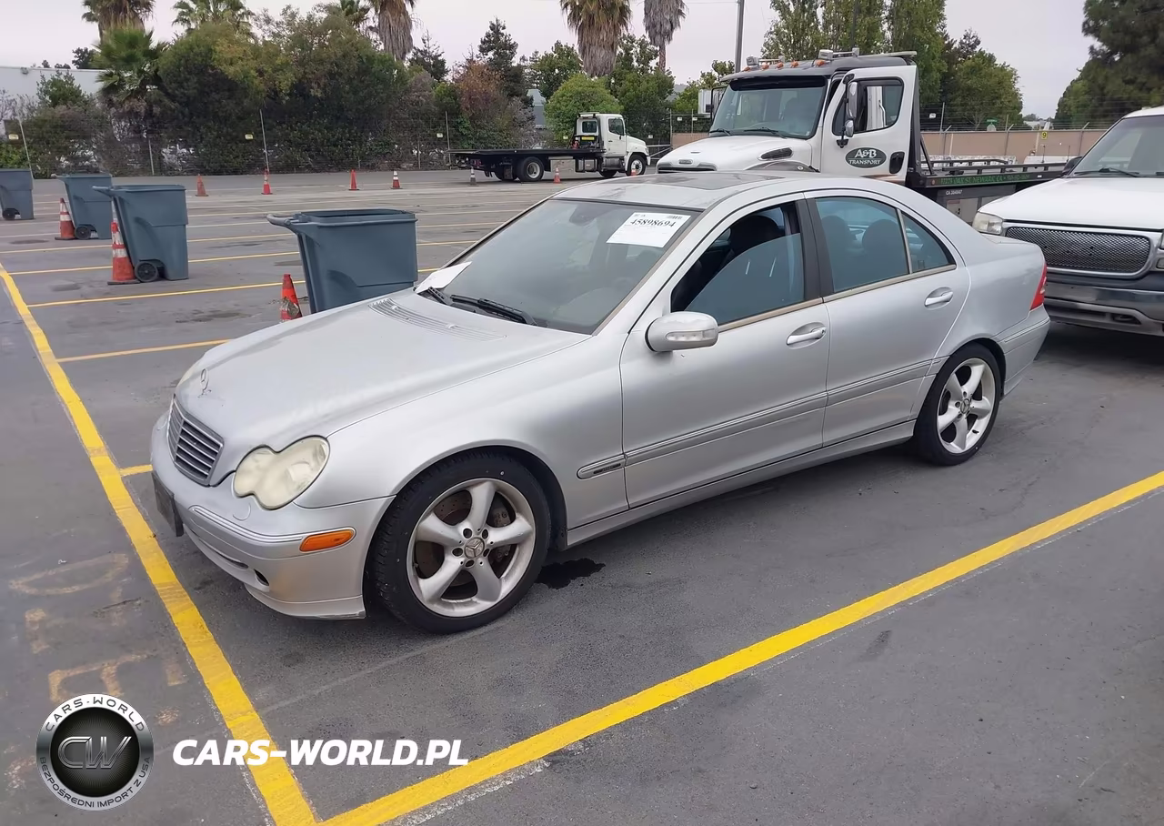 2004 Mercedes-Benz C 230 Kompressor Sport-Sport VIN:WDBRF40J94F552894 - 2