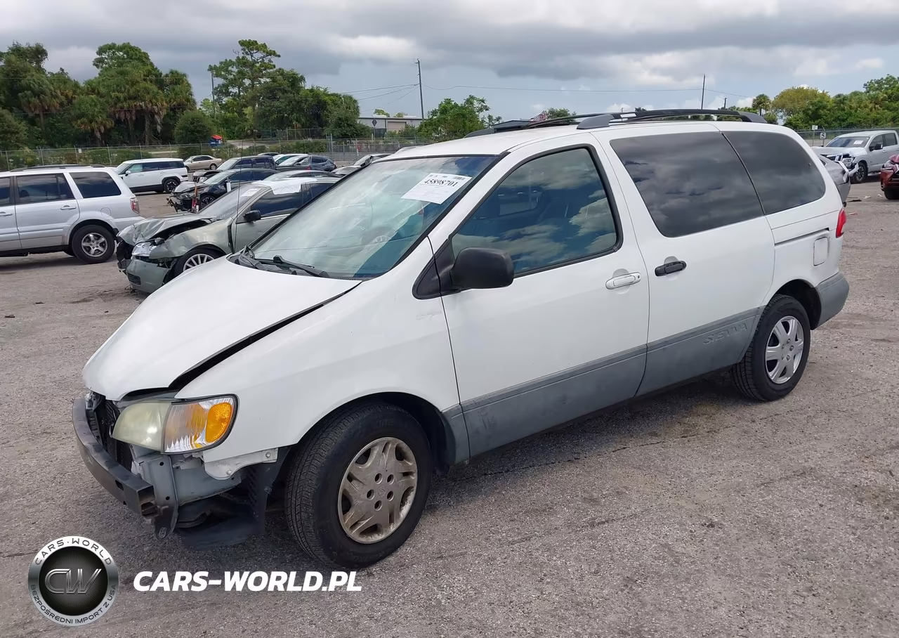 2001 Toyota Sienna Le VIN:4T3ZF13C41U345322 - 2