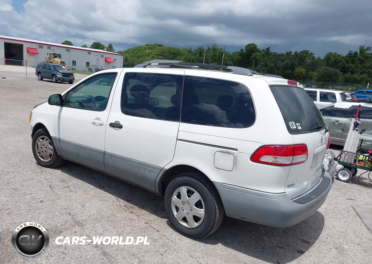 2001 Toyota Sienna Le VIN:4T3ZF13C41U345322 - 3