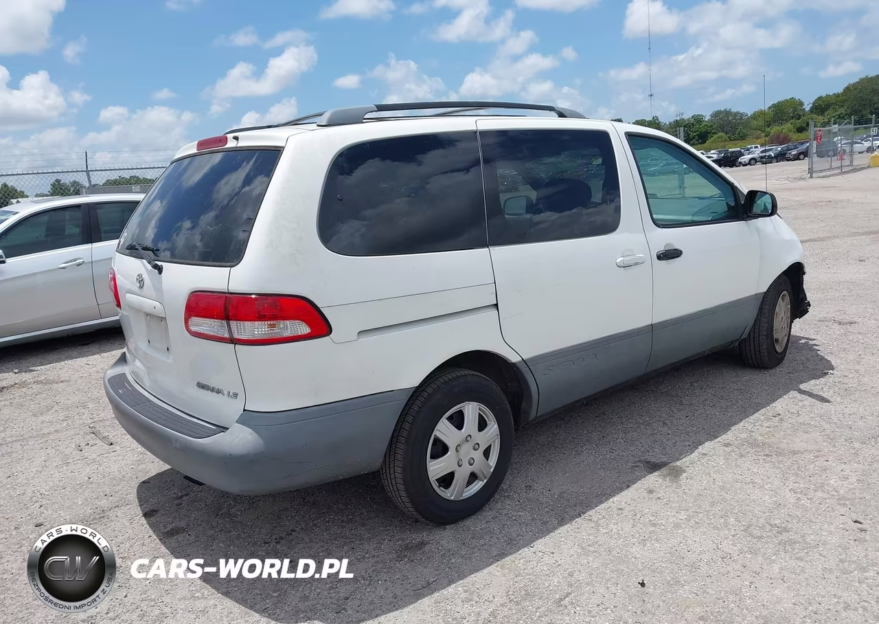 2001 Toyota Sienna Le VIN:4T3ZF13C41U345322 - 4
