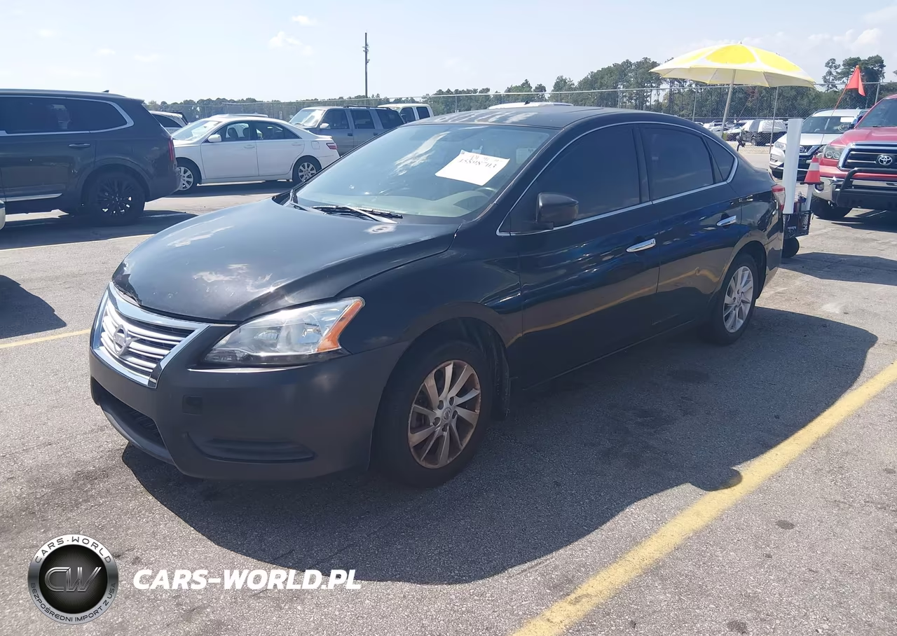 2015 Nissan Sentra Sv VIN:3N1AB7APXFY285195 - 2