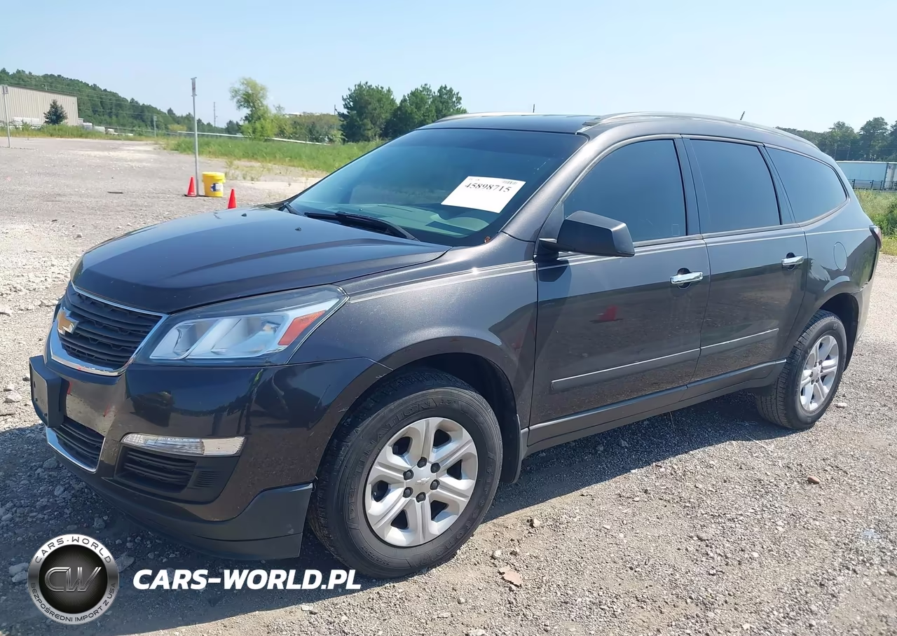 2015 Chevrolet Traverse Ls VIN:1GNKRFED9FJ376431 - 2