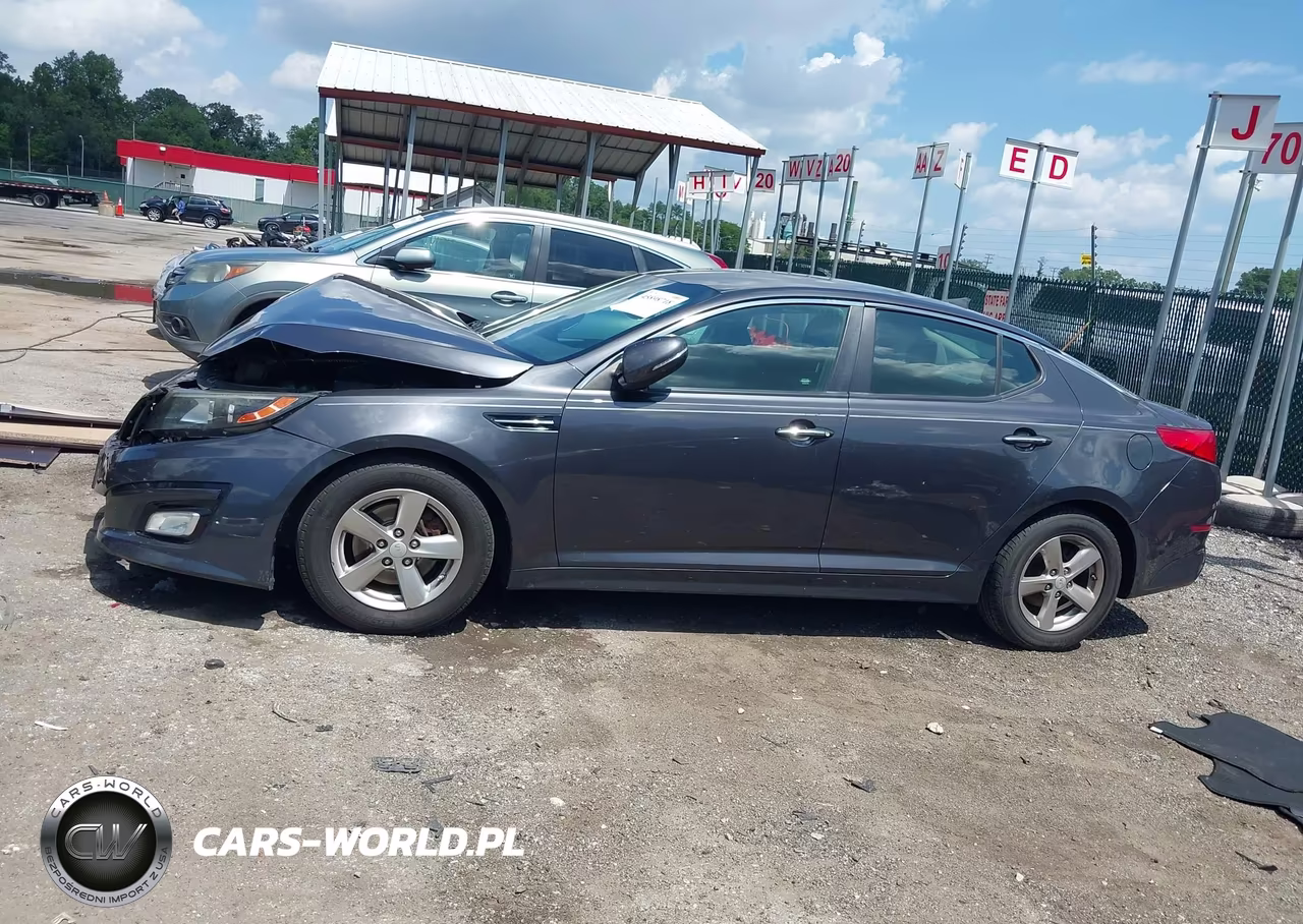 2015 Kia Optima Lx VIN:5XXGM4A7XFG480027 - 14