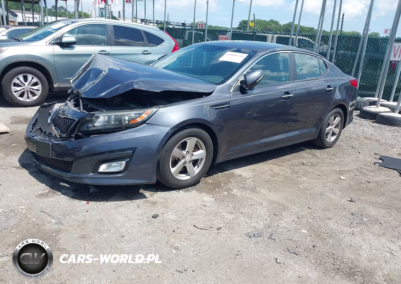 2015 Kia Optima Lx VIN:5XXGM4A7XFG480027 - 2
