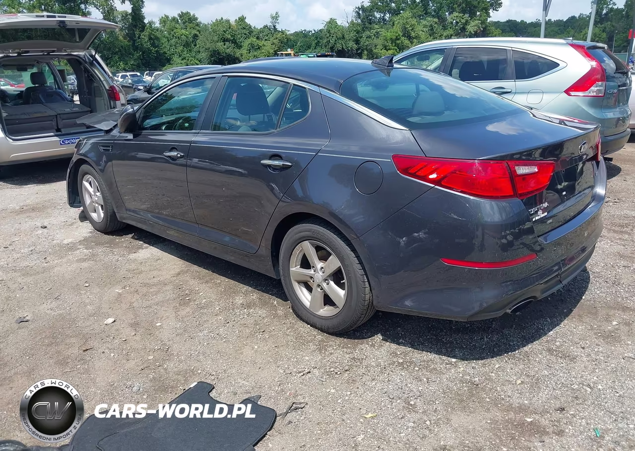 2015 Kia Optima Lx VIN:5XXGM4A7XFG480027 - 3