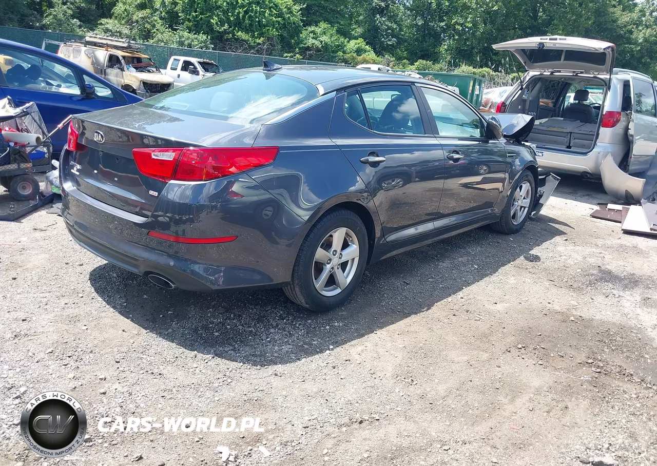 2015 Kia Optima Lx VIN:5XXGM4A7XFG480027 - 4