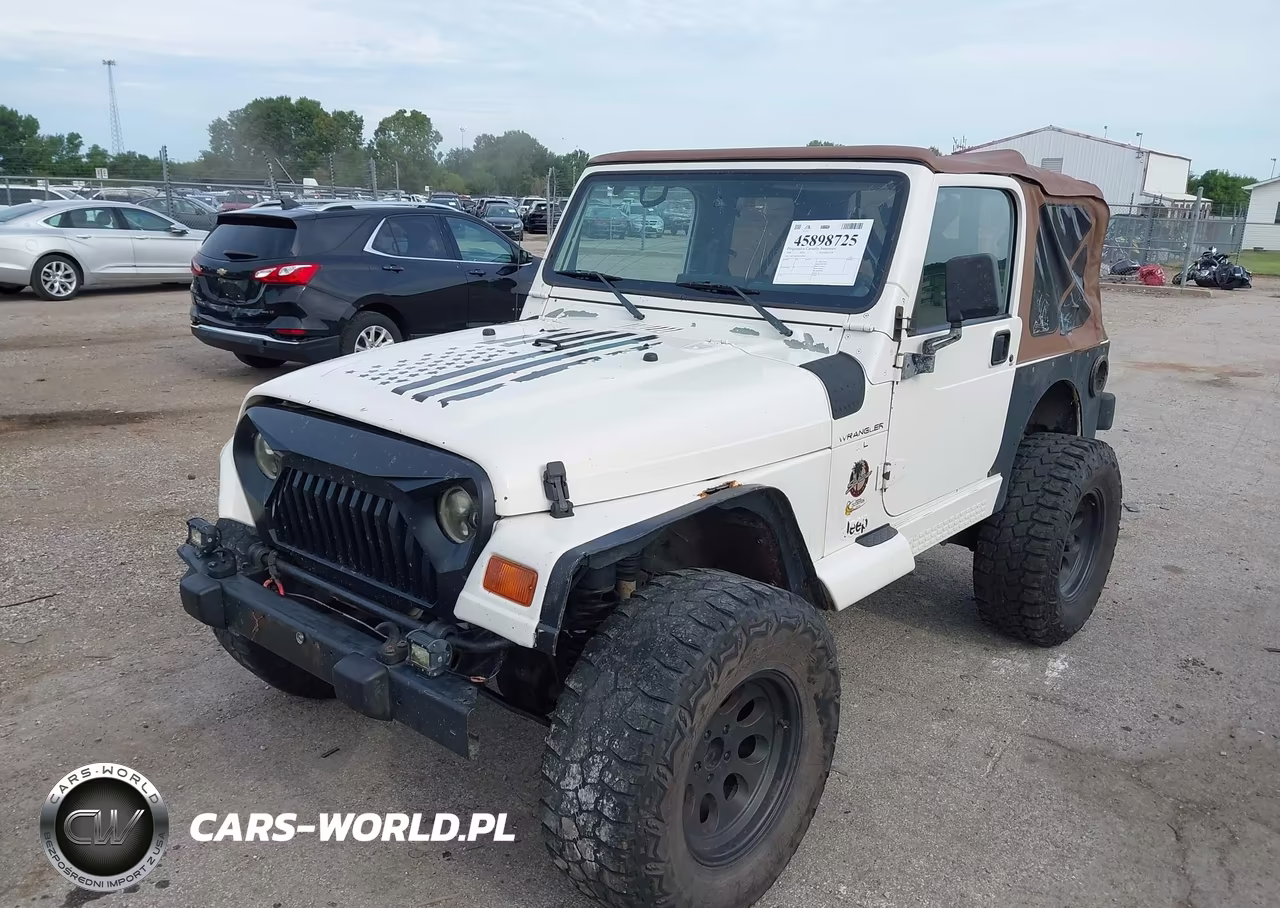 1999 Jeep Wrangler Sahara VIN:1J4FY49S1XP450900 - 2
