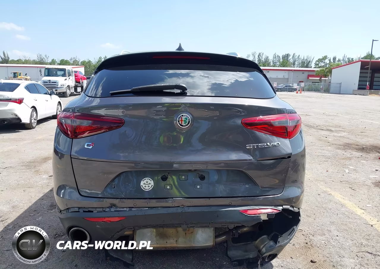 2018 Alfa Romeo Stelvio Awd VIN:ZASFAKAN3J7B60256 - 17